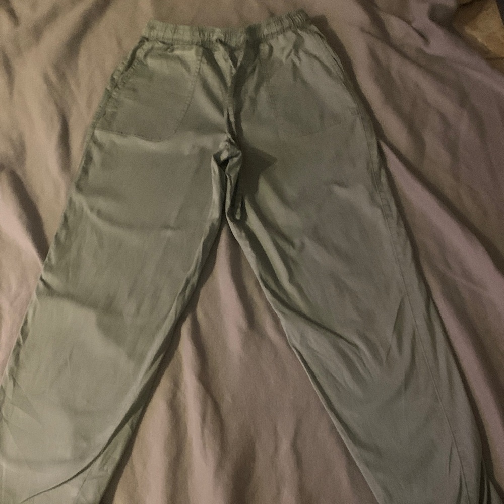 Primark Men's Light Green Chinos